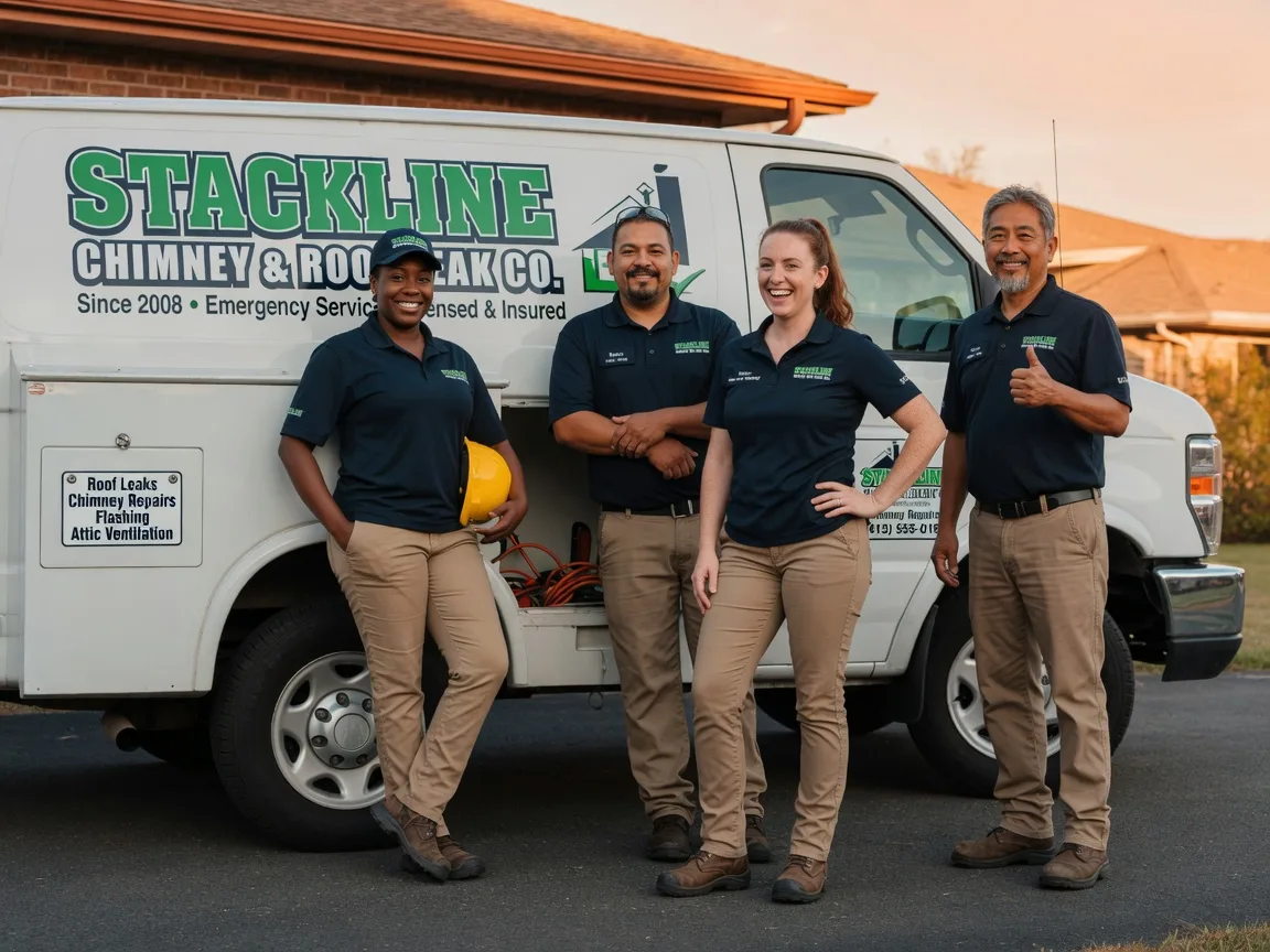 Chimney flashing repair company in Klamath, CA